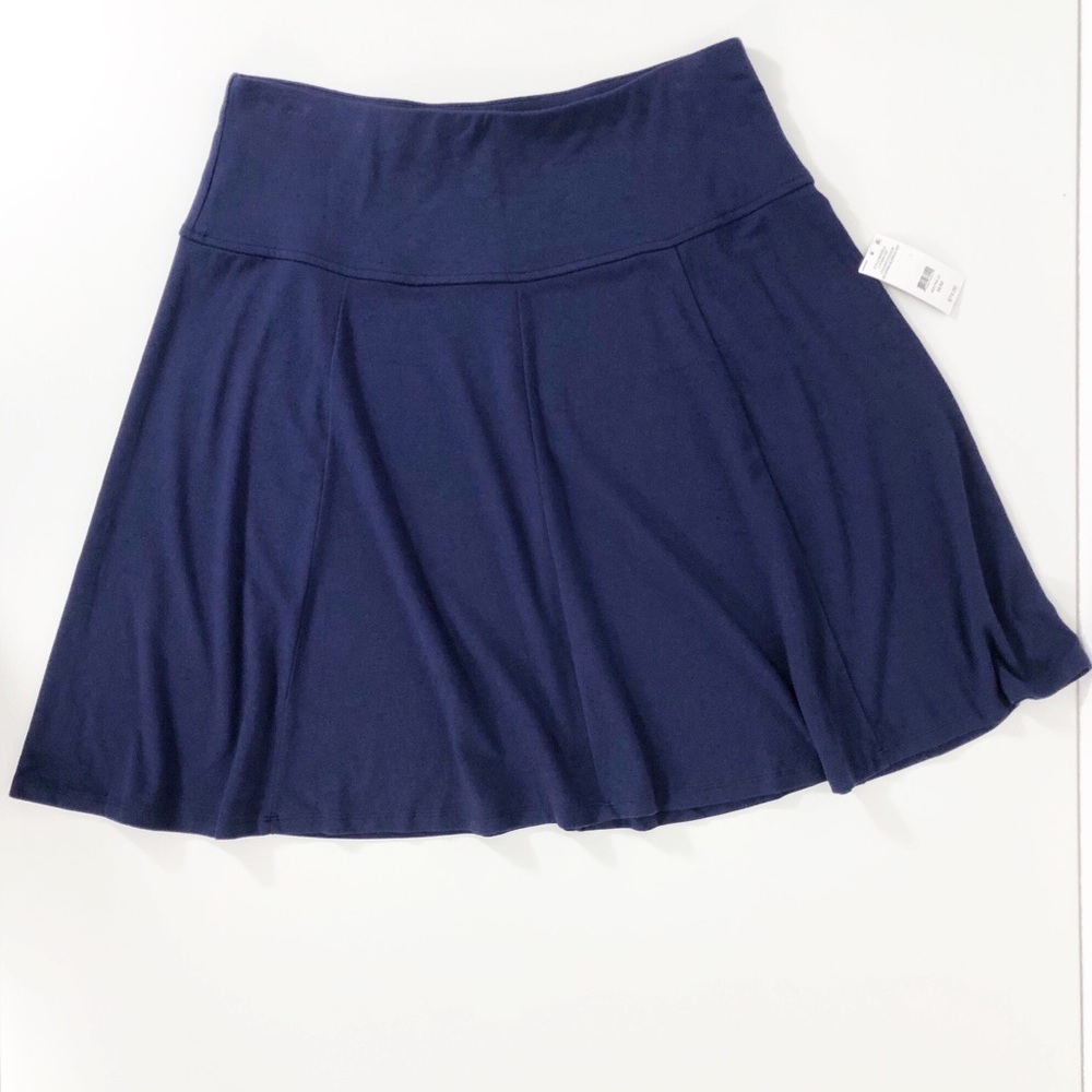 Lord & Taylor NWT Blue Skater Skirt Size Medium - Picture 4 of 7